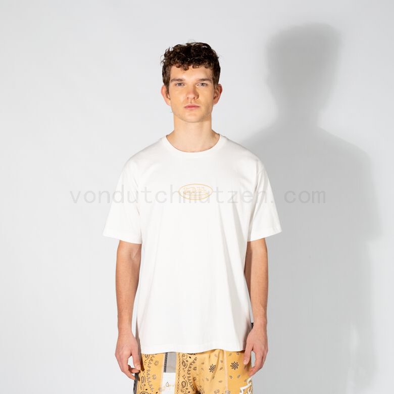 (image for) Von Dutch Originals -Lennie T-Shirt, white F08161034-01251 Billiger